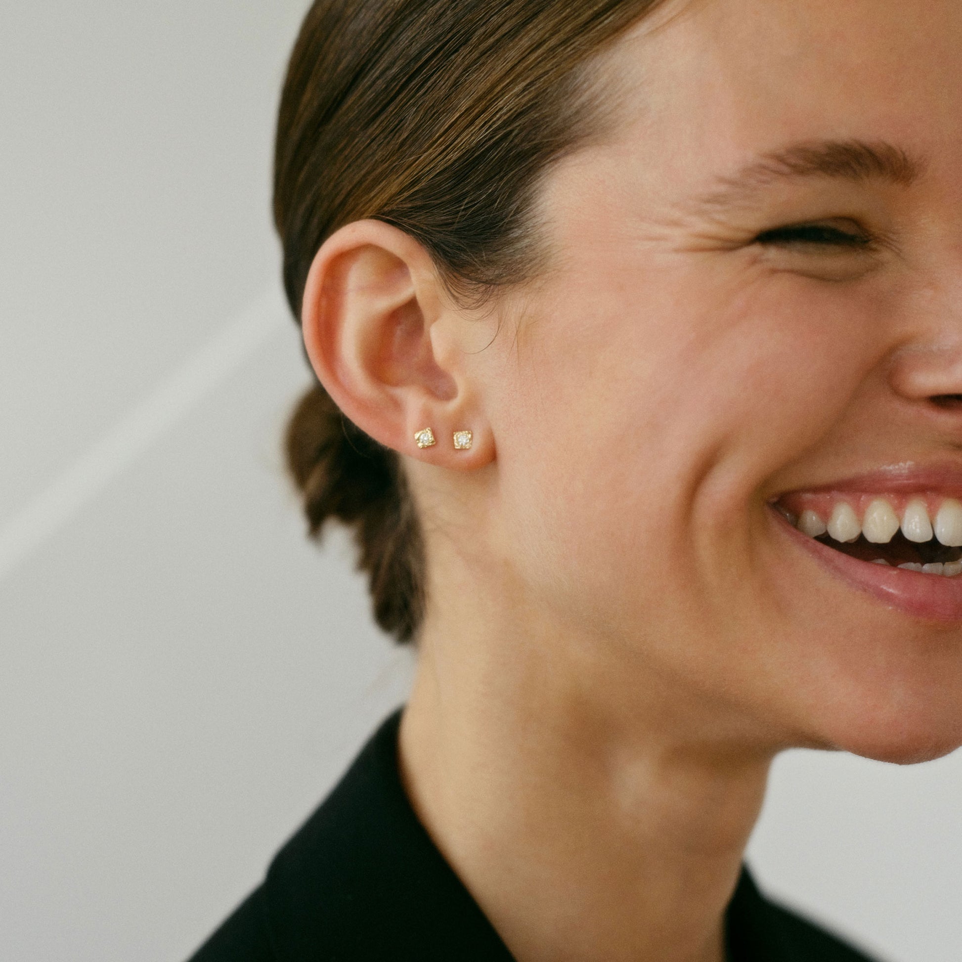 Vilma Earring Solid Gold