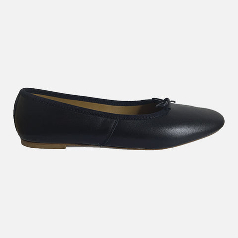 Volcano Ballerina Nappa Navy Blue