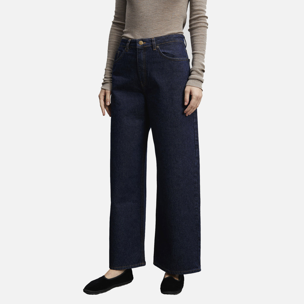 Barrington Annika Side Elastic Jeans Indigo Denim – Willow