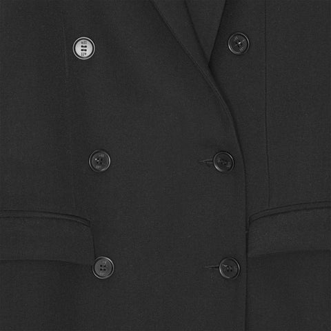 William Wool Coat Black