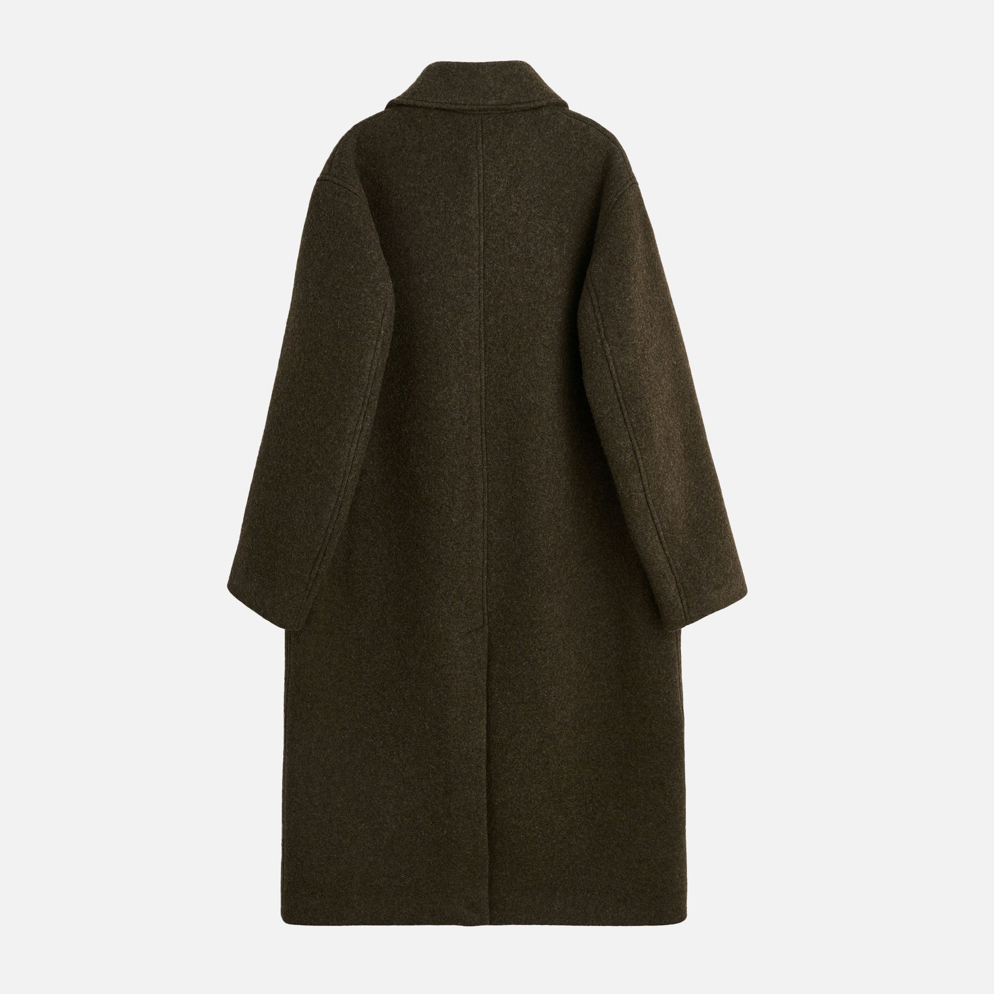 Winter Coat Green Moss