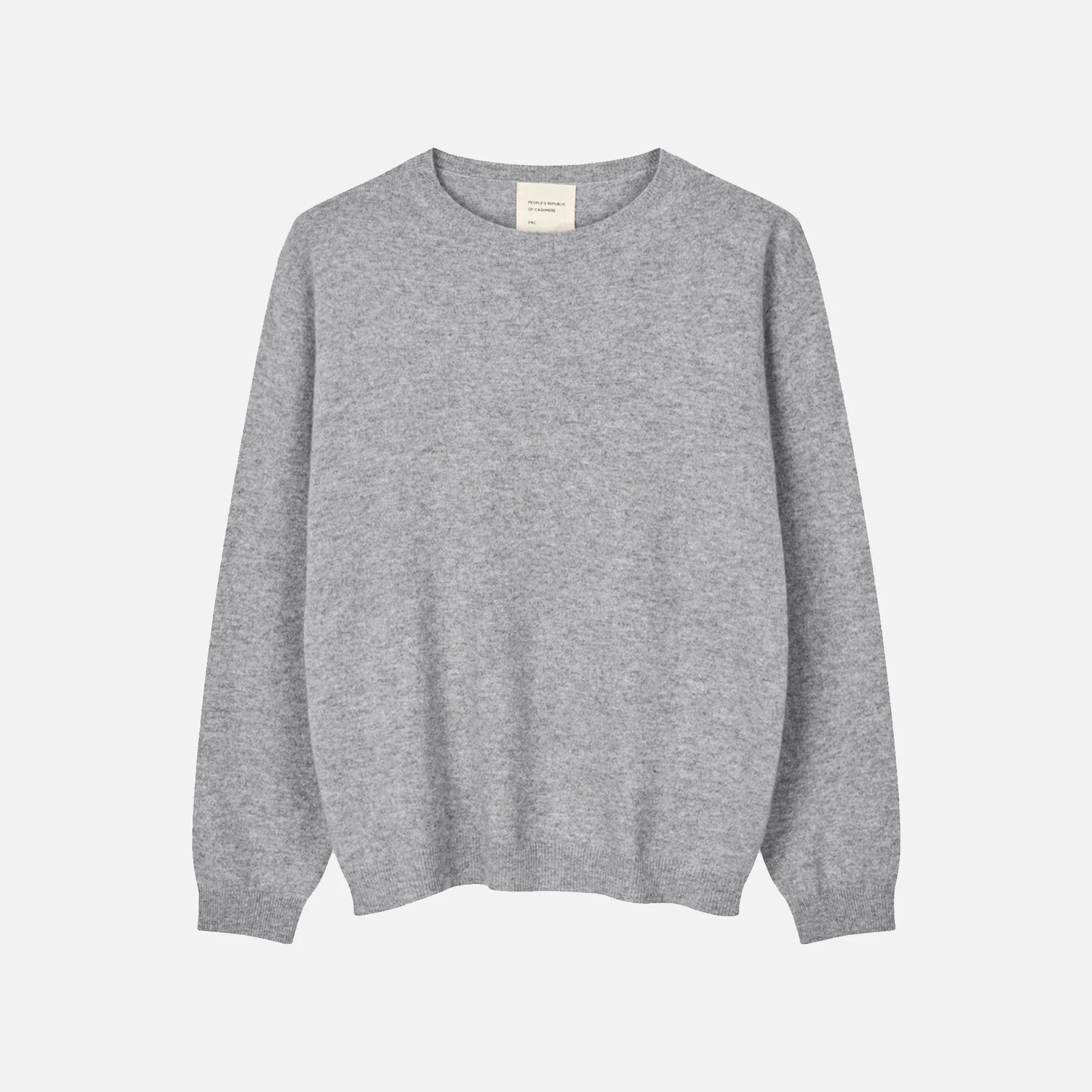 Women's Regular O-Neck Heather Grey Light