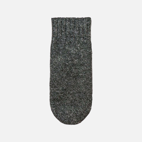 Wool Mittens Grey Melange