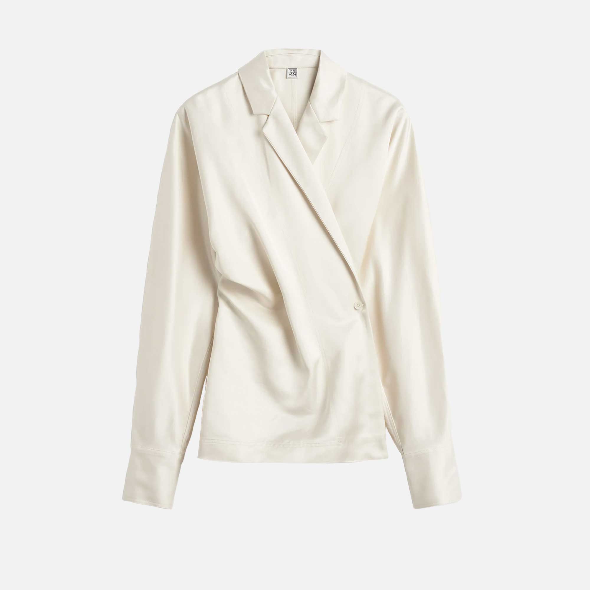 Wrap Blouse Ecru