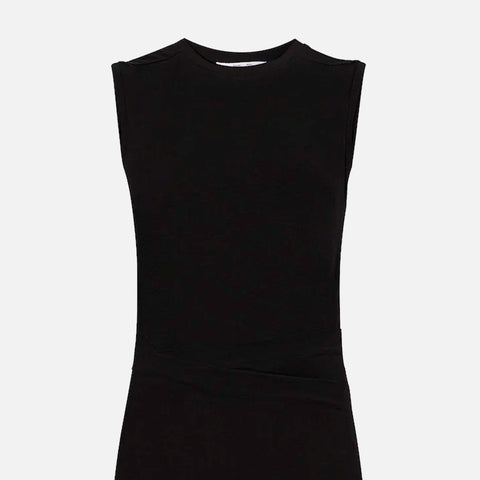 T-Shirt Wrap Dress Black