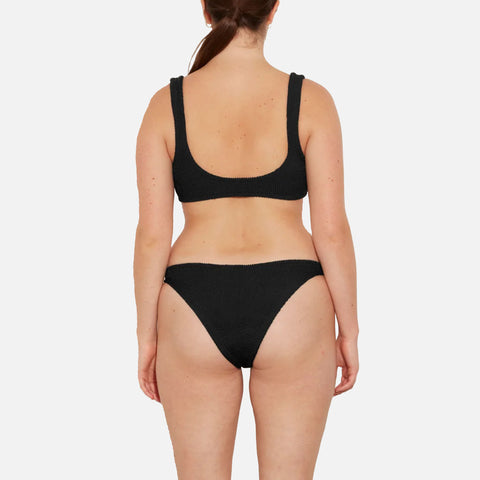 Xandra Bikini Crinkle Black