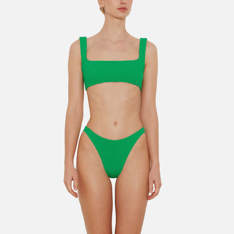 Xandra Bikini Crinkle Emerald