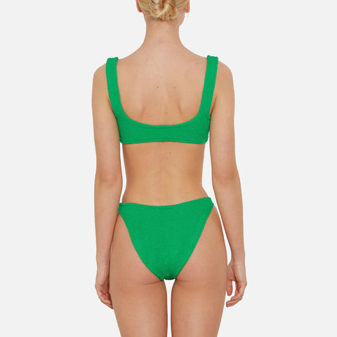 Xandra Bikini Crinkle Emerald