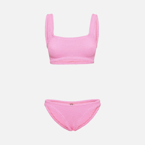 Xandra Bikini Crinkle Bubblegum