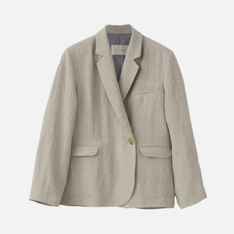 Linen Oversize Blazer Nature