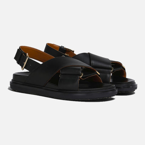 Fussbett Sandal Black