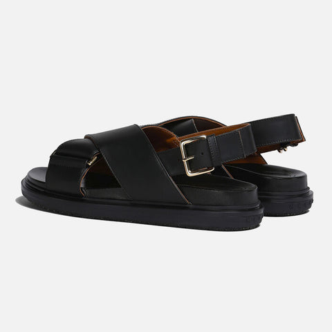 Fussbett Sandal Black