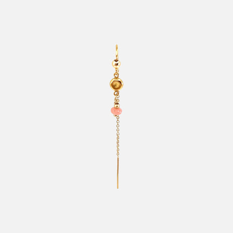 Laika Earring Pink Opal