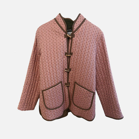 Quilt Jacket Rose/Brown