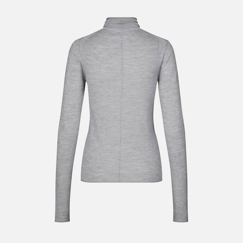 Tove Turtleneck Grey Melange