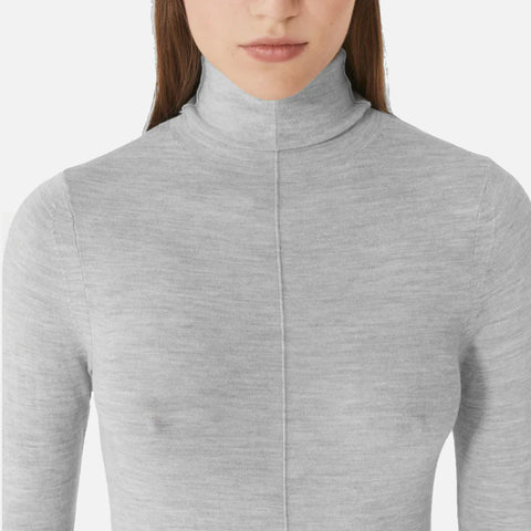 Tove Turtleneck Grey Melange