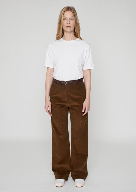 Carles Corduroy Pants Tobacco