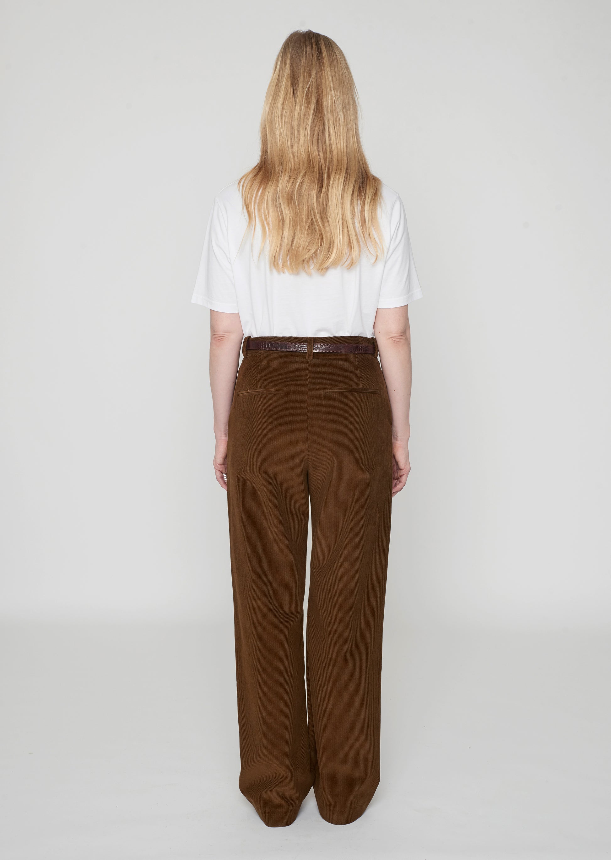 Carles Corduroy Pants Tobacco
