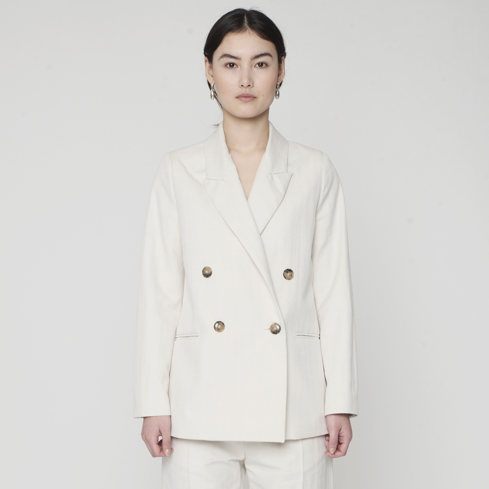 Andy Blazer Ecru