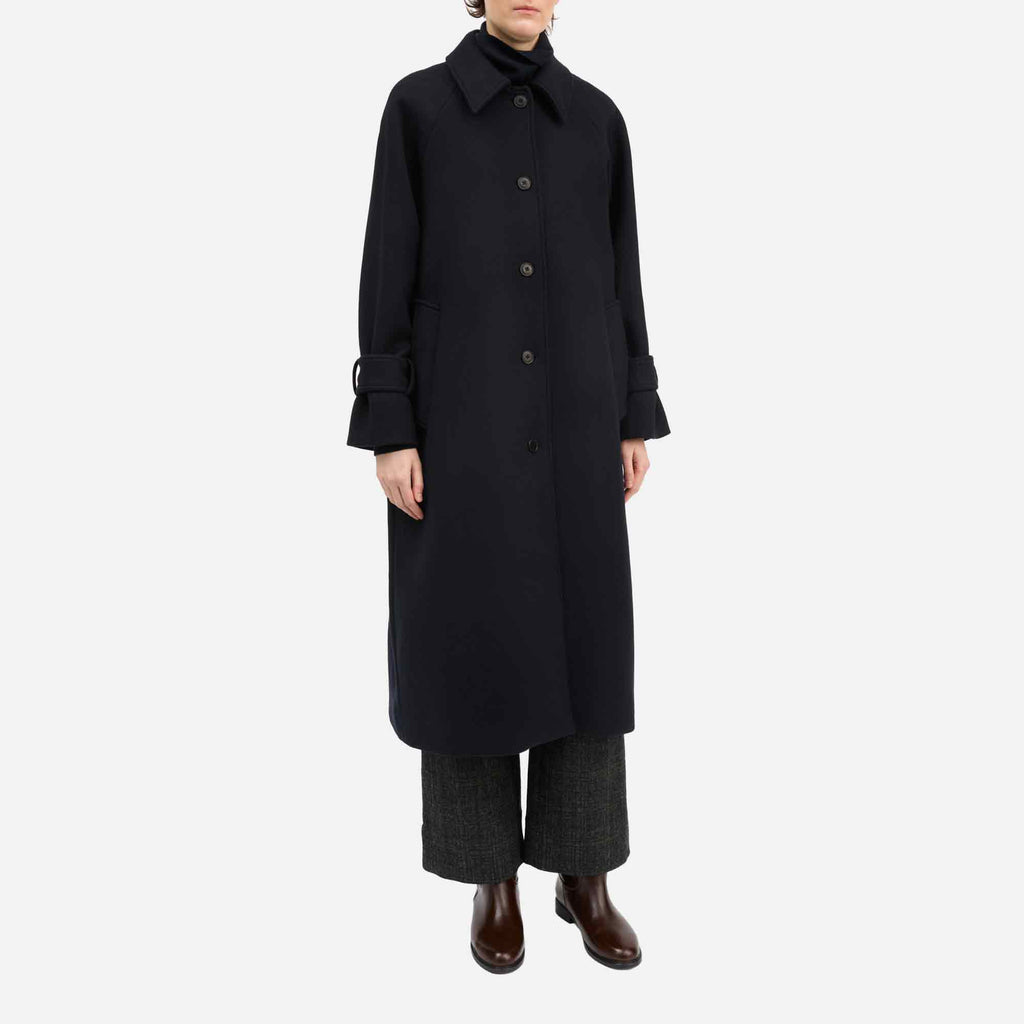 Macy Coat Dark Navy