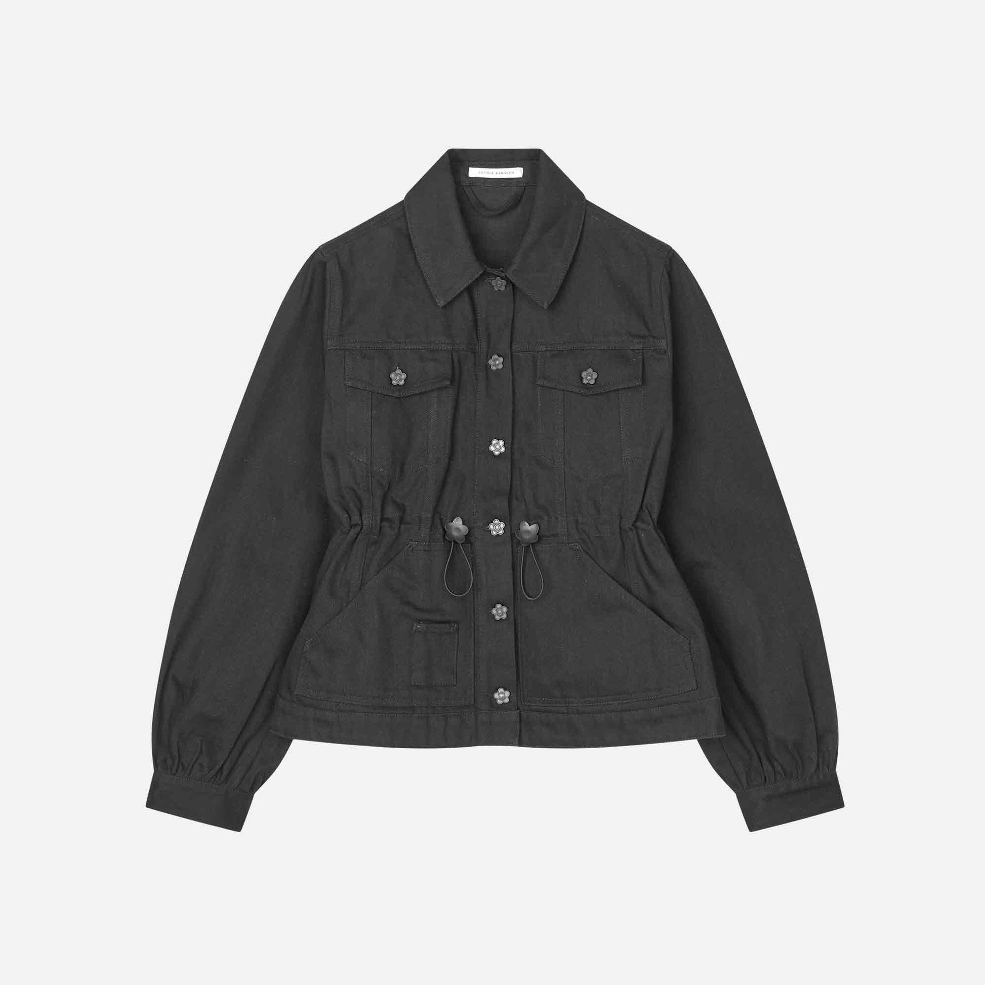 Candida Denim Jacket Black