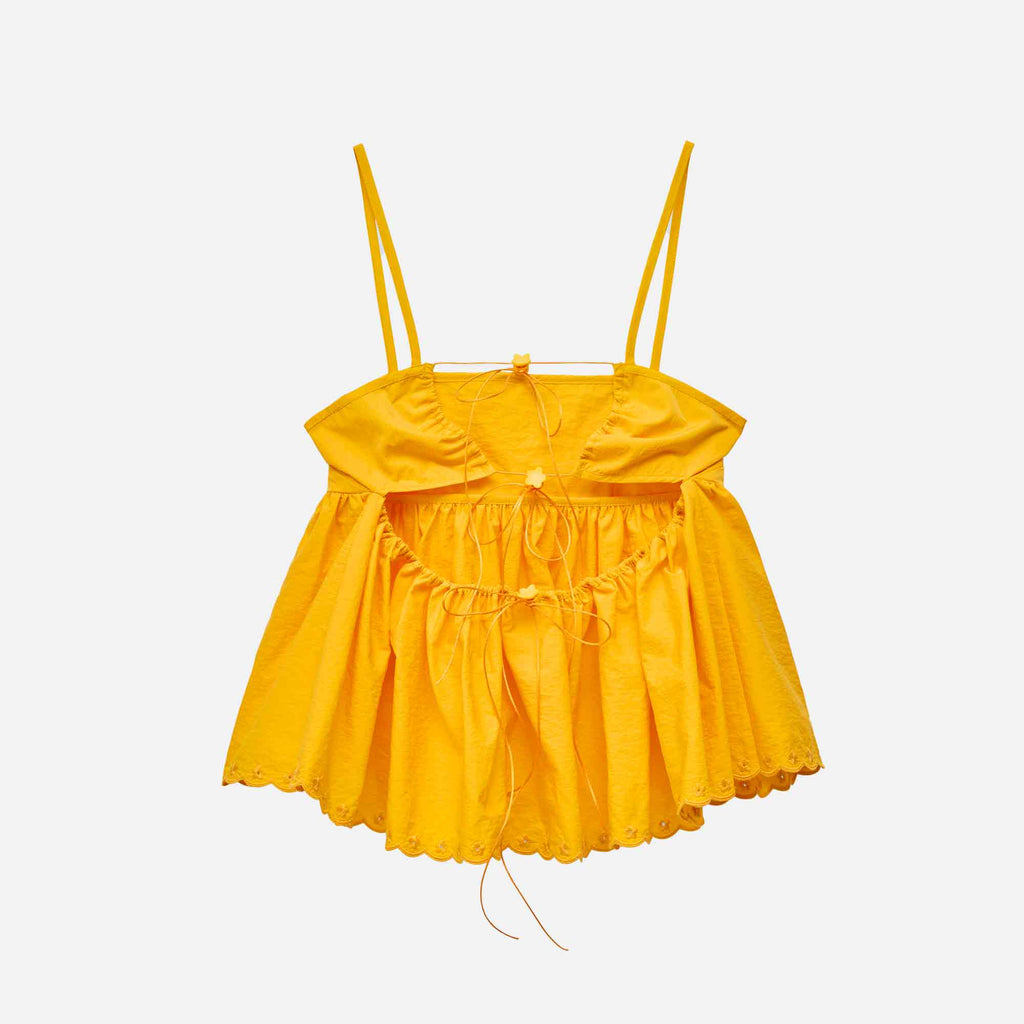 Selena Top Winter Yellow