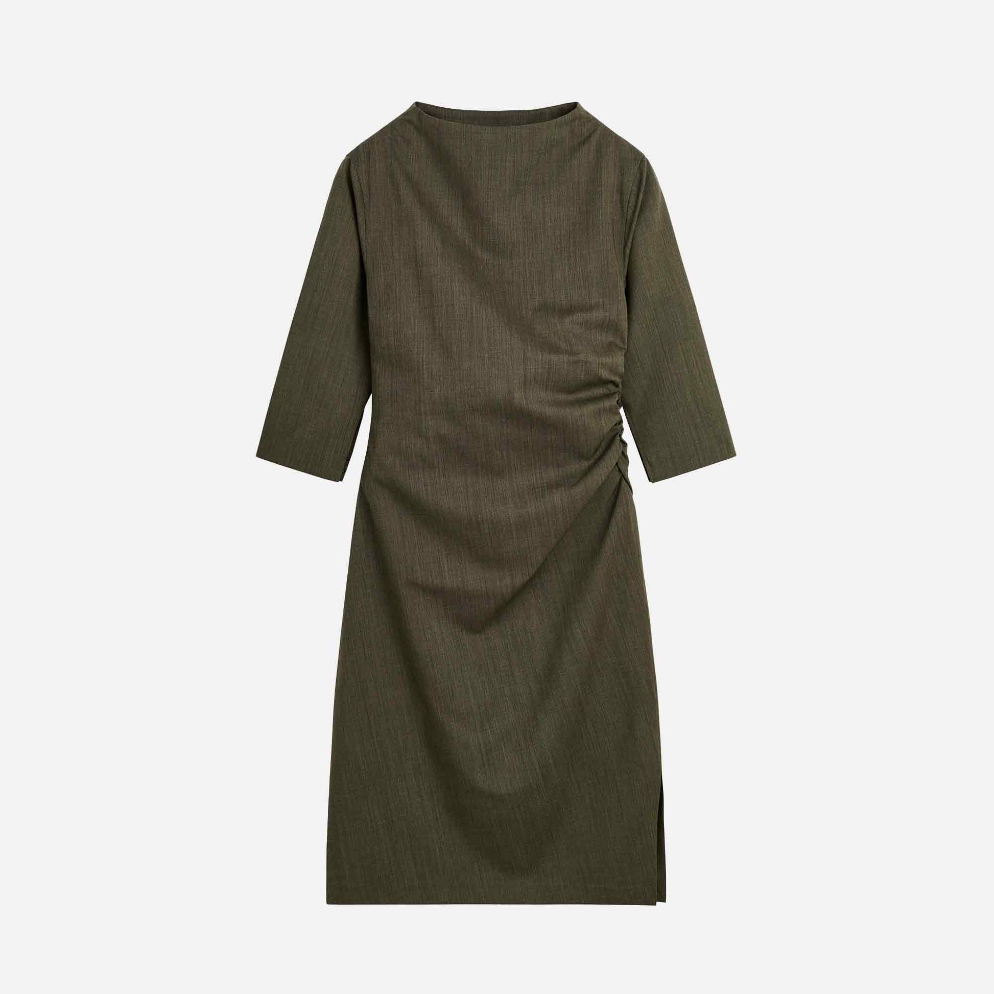 Stella Dress Green Branch