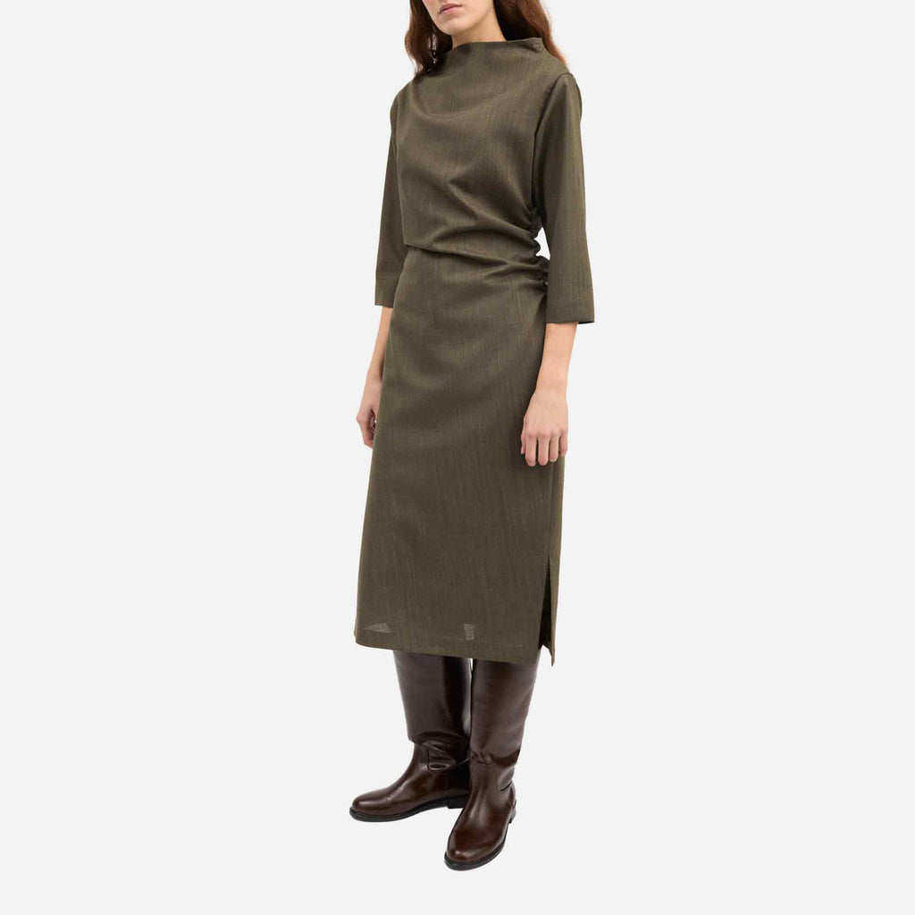Stella Dress Green Branch