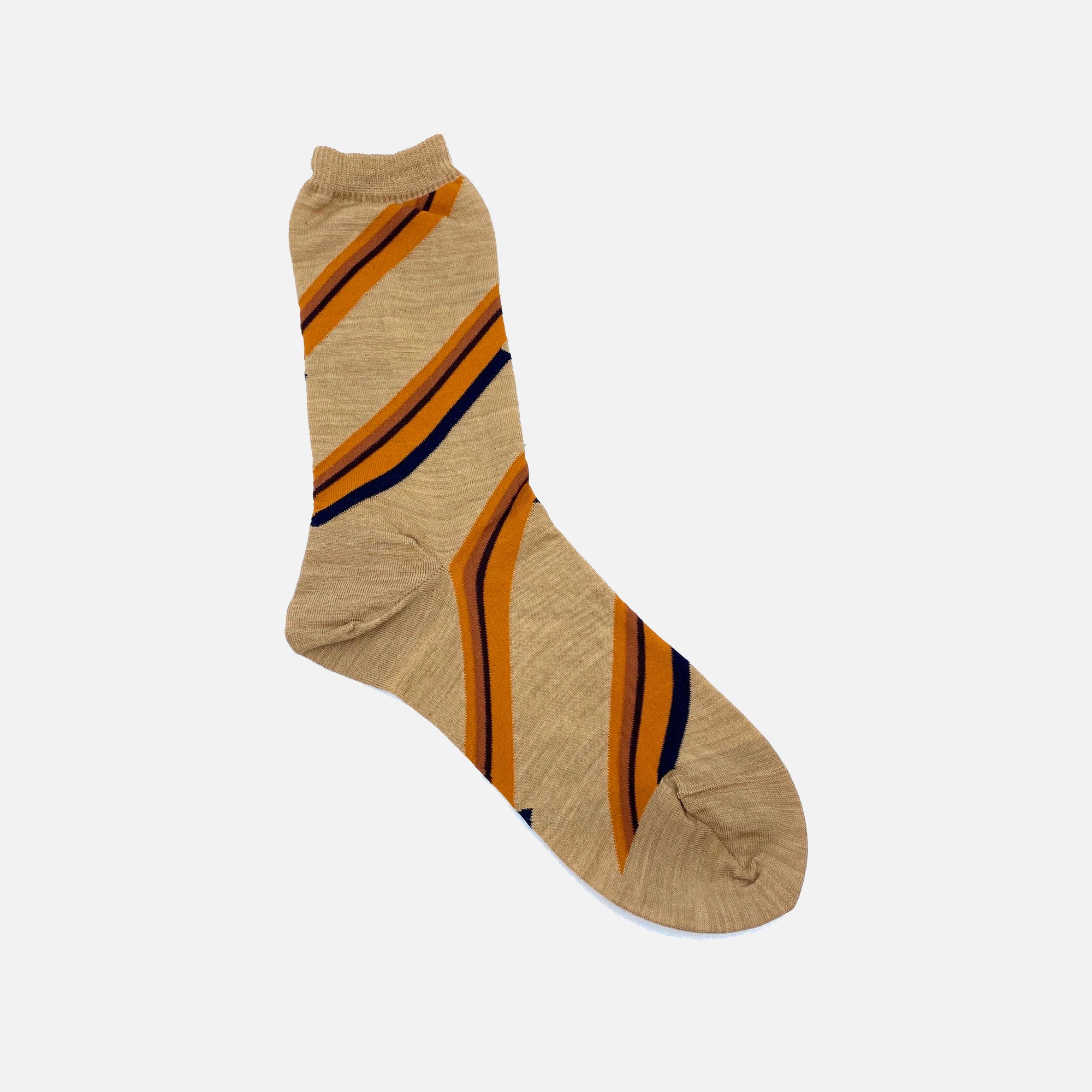 Regimental Socks Beige ANOTHERnu