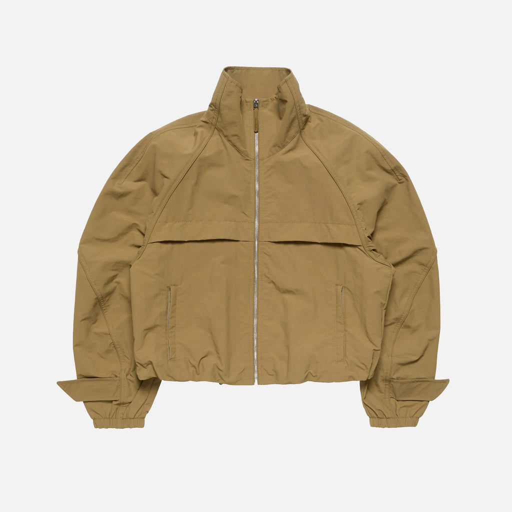 Nylon Logo Jacket Dark Khaki