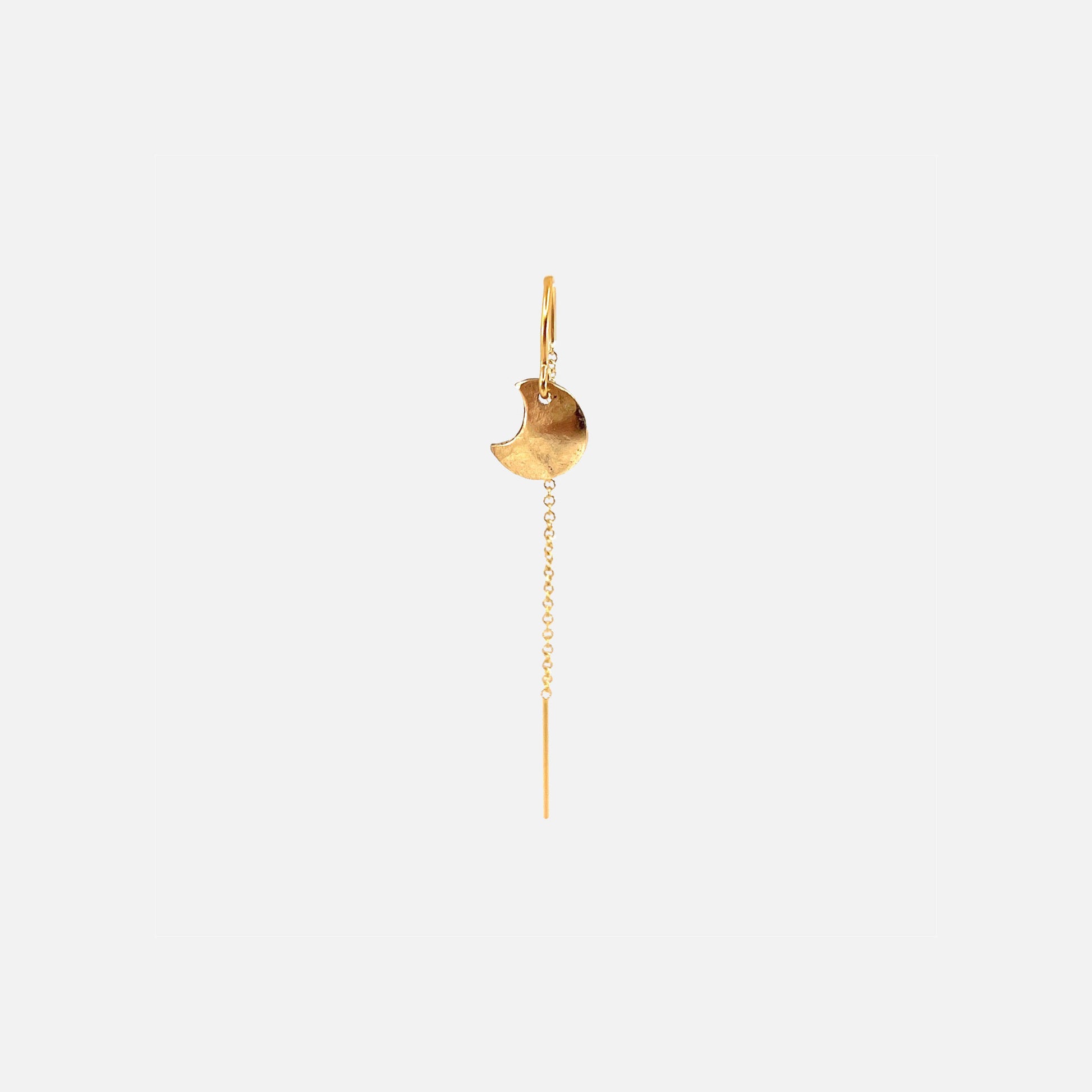 Aja Moon Earring Gold