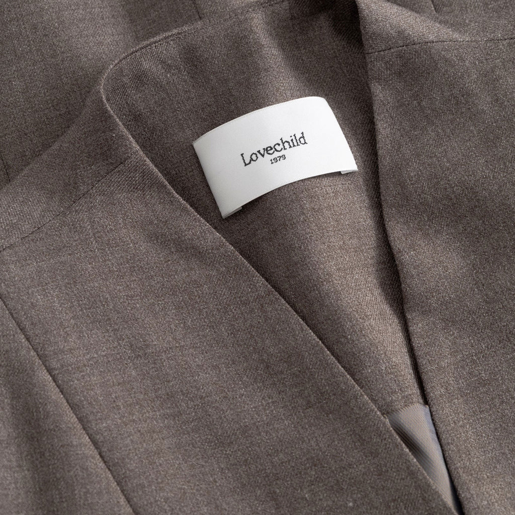 Akira Blazer Dark Grey Melange