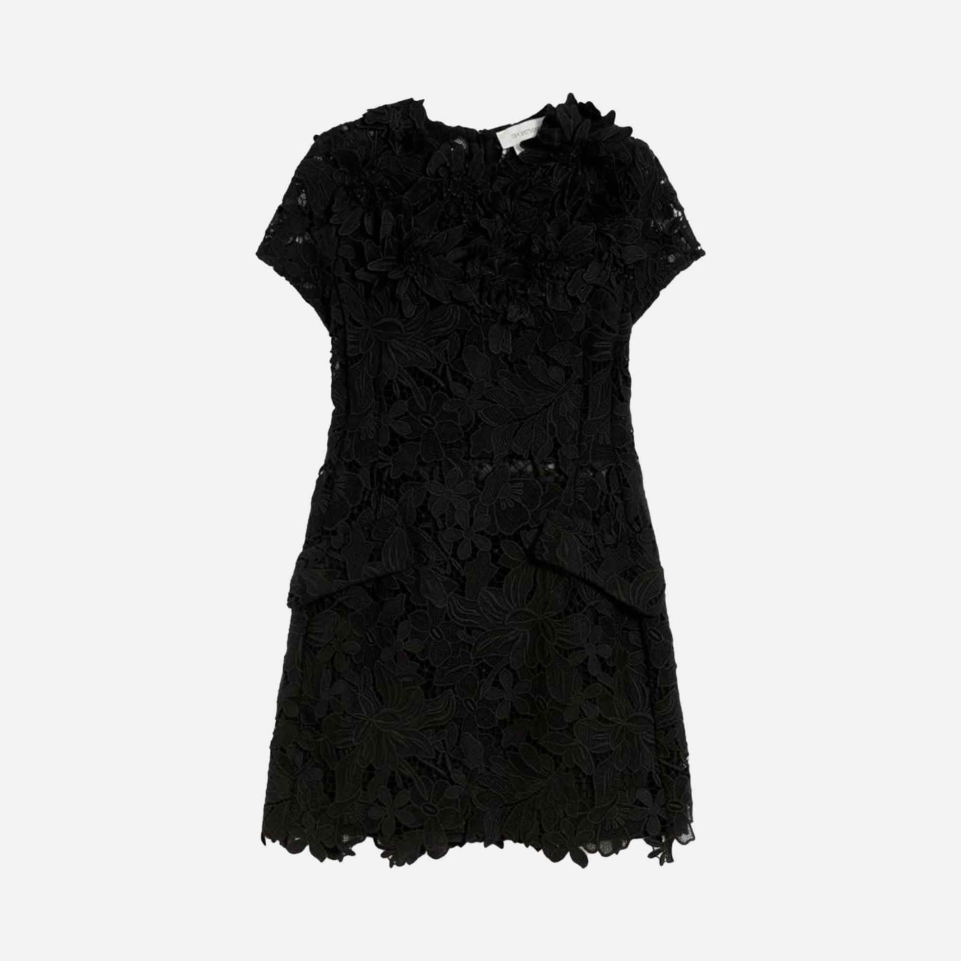Ala Lace Dress Black