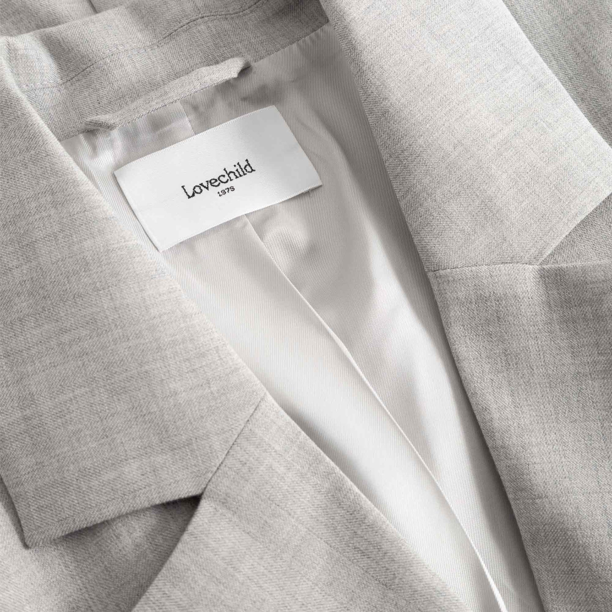 Alana Blazer Light Grey Melange