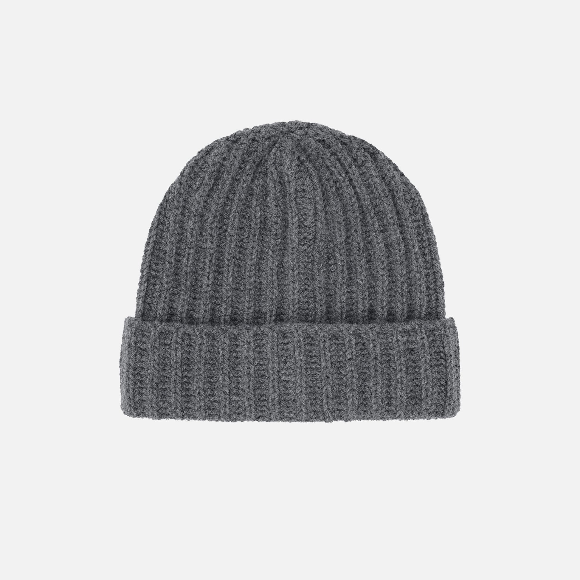 Alban Beanie Dark Grey