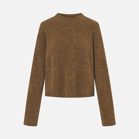 Alexia Crewneck Forest Melange