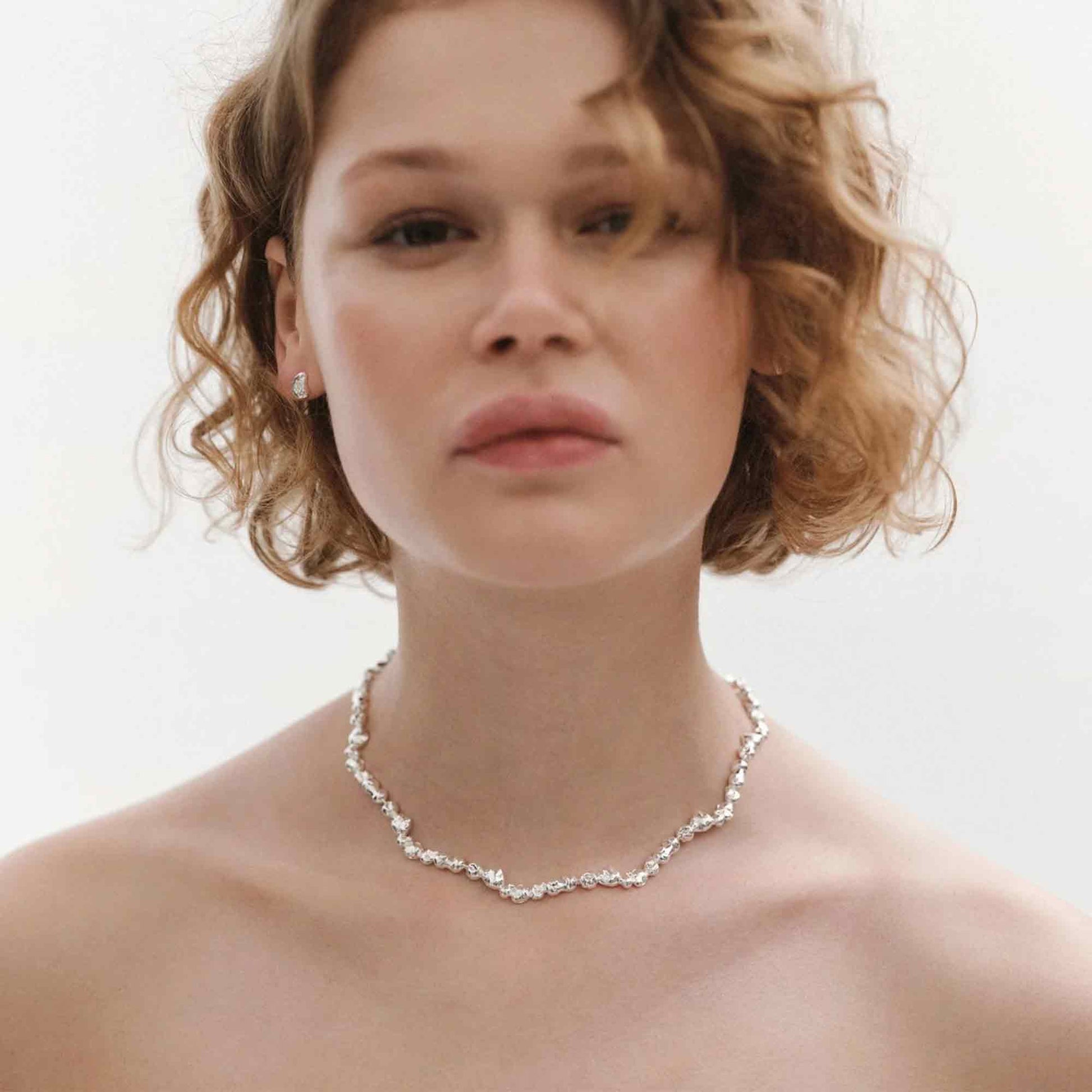 Aline Necklace Silver