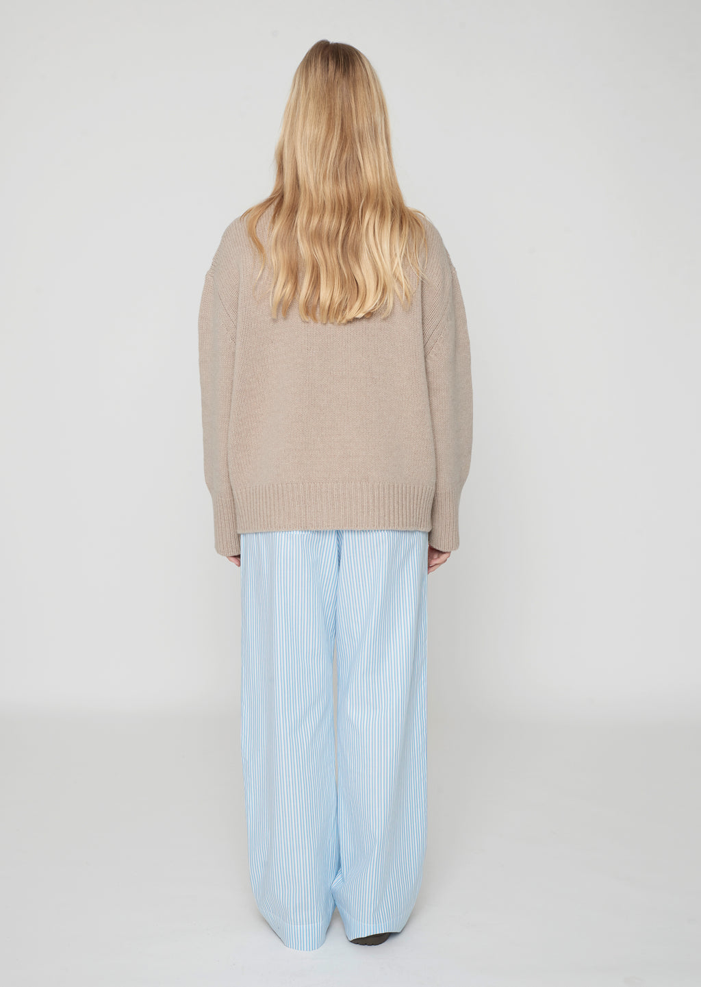 Sam Pants Petit Stripe Turquoise