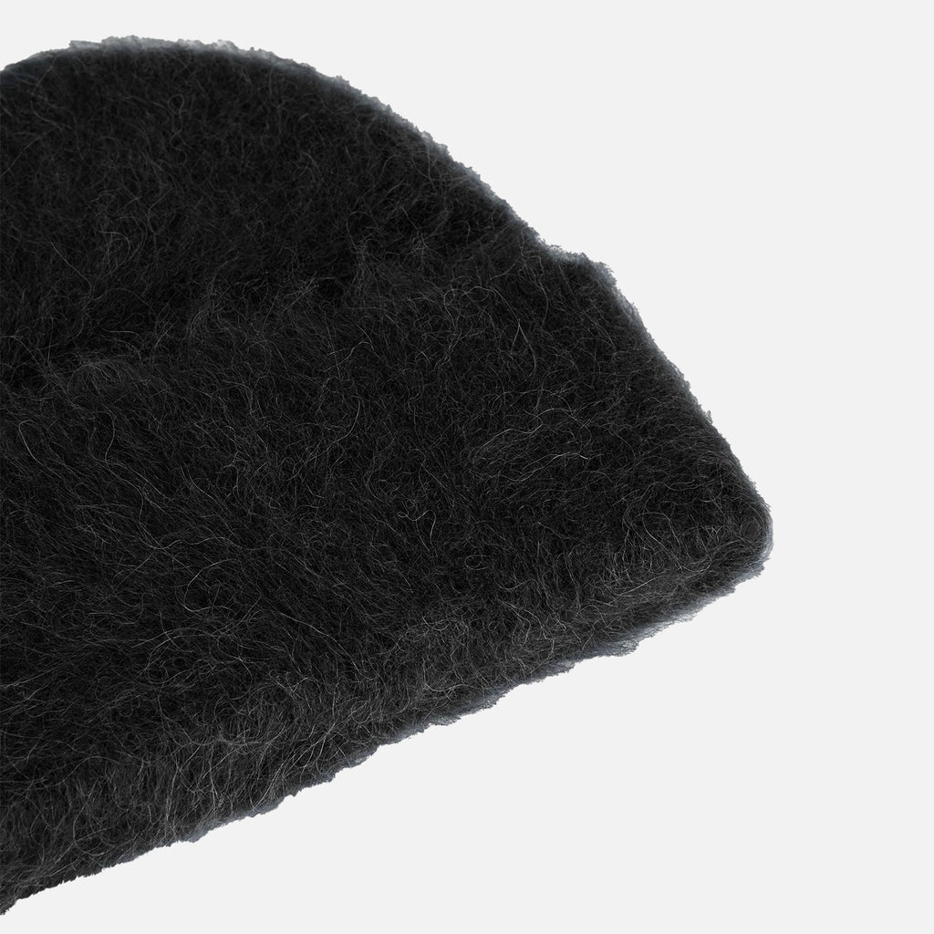 Alpaca Knit Beanie Black