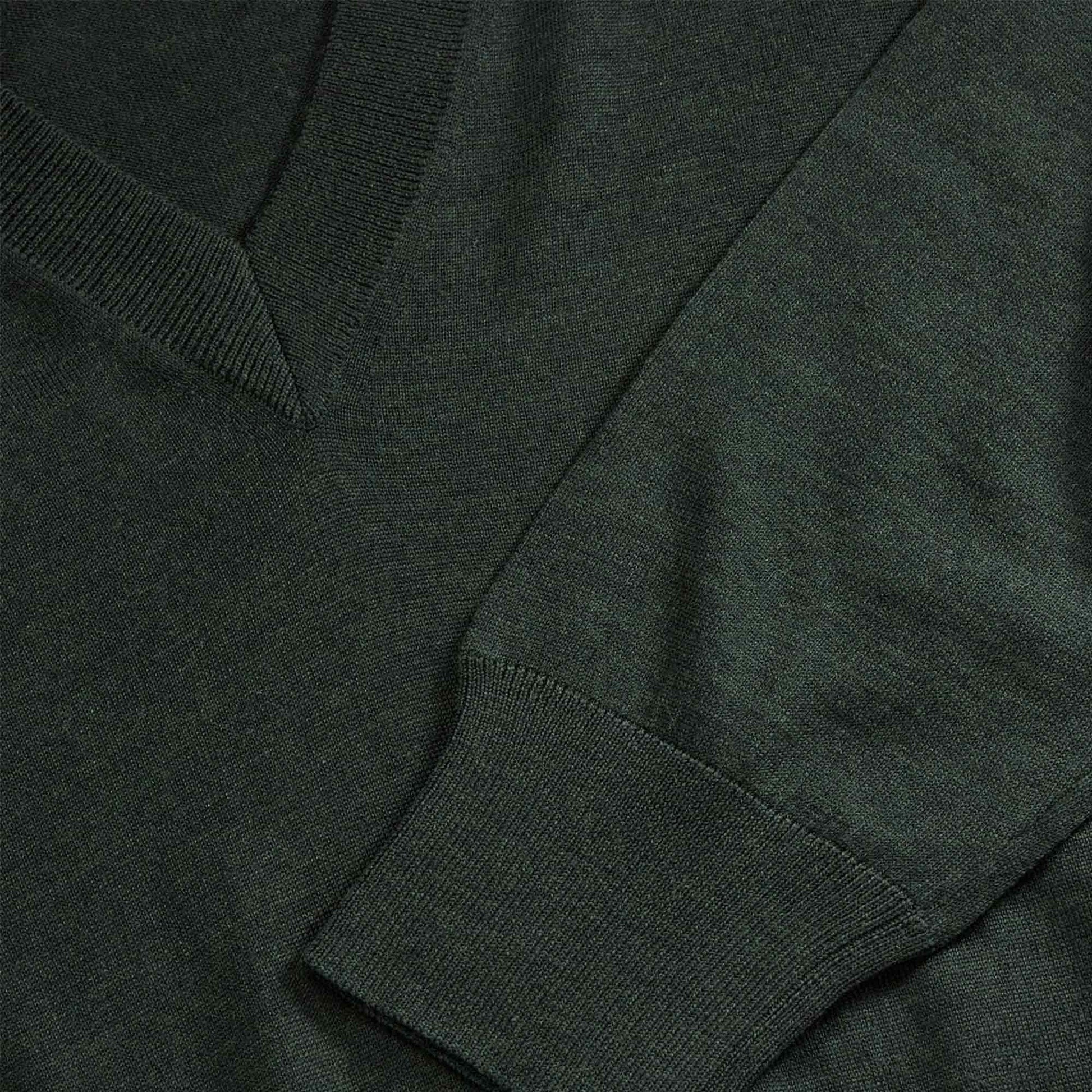 Amethyst V-Neck Jumper Dark Pine