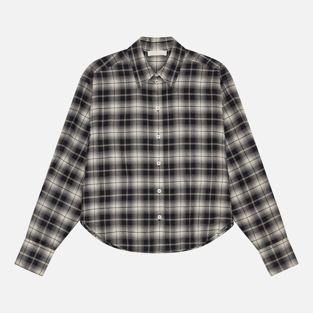 Anthon Shirt Black Check