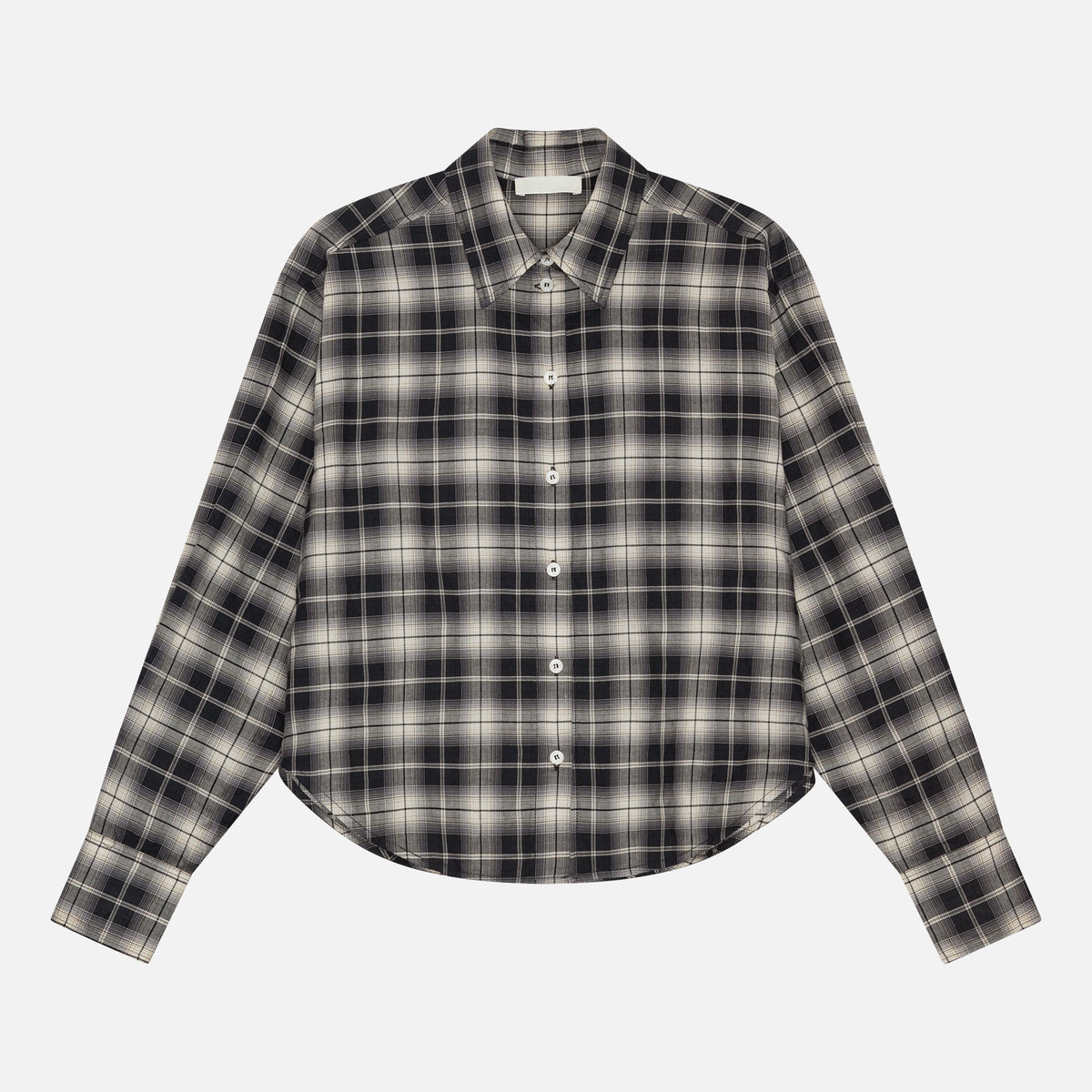 Anthon Shirt Black Check