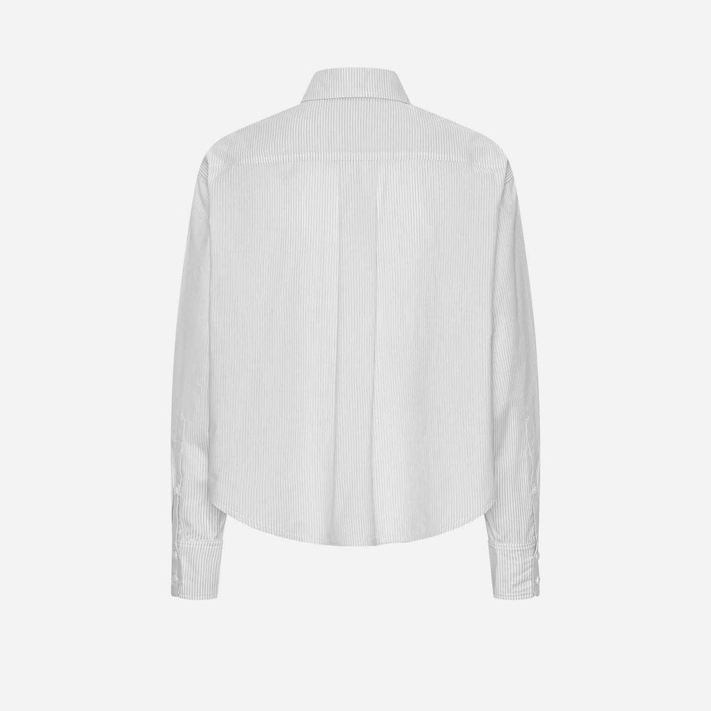 Anthon Shirt Grey Stripe