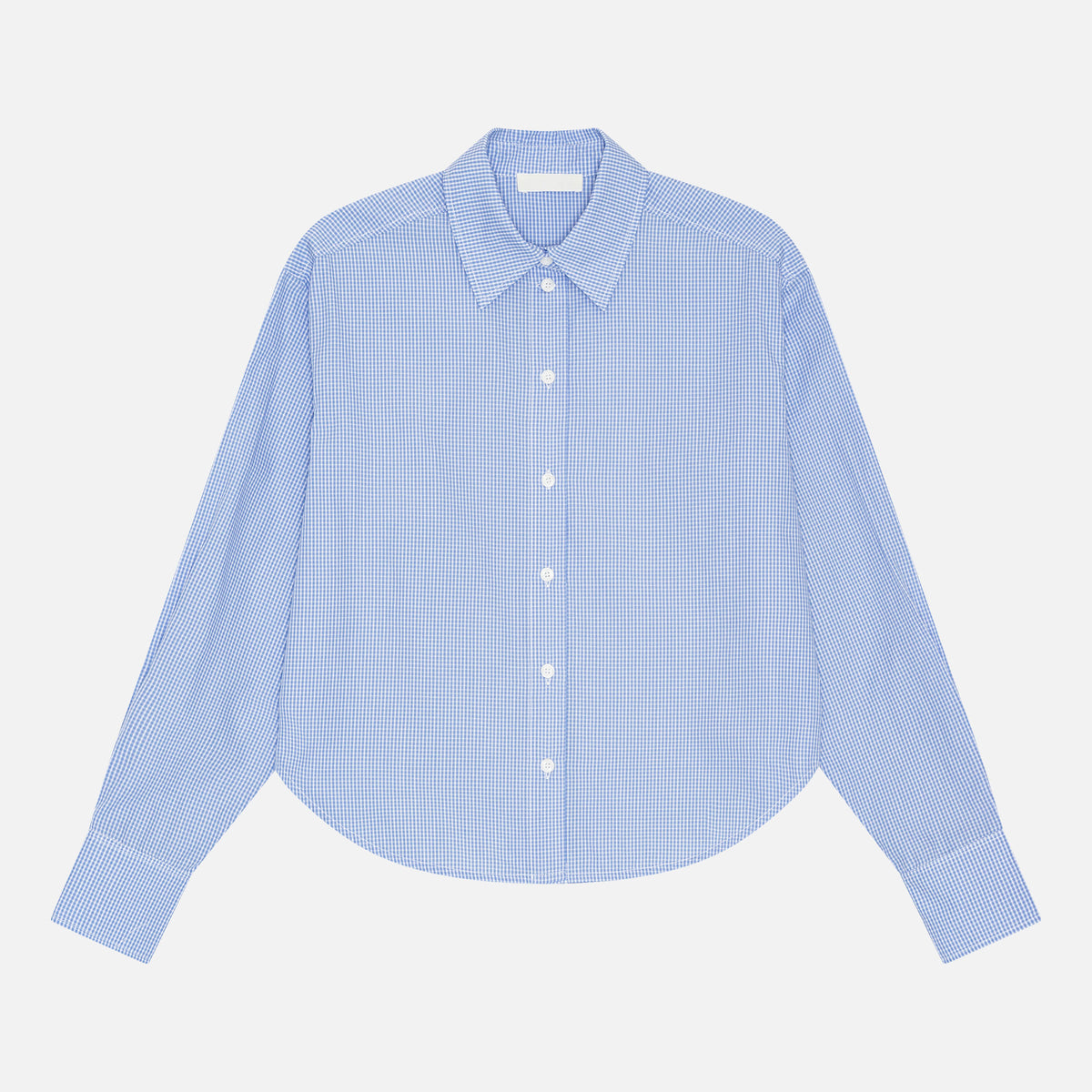 Anthon Shirt Small Blue Check