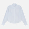 Anthon Shirt White Wide Stripe
