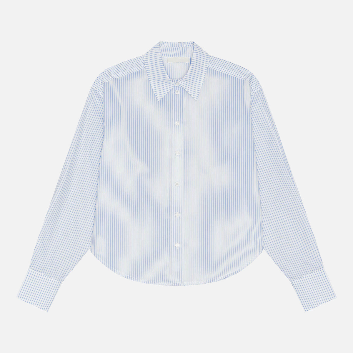 Anthon Shirt White Wide Stripe