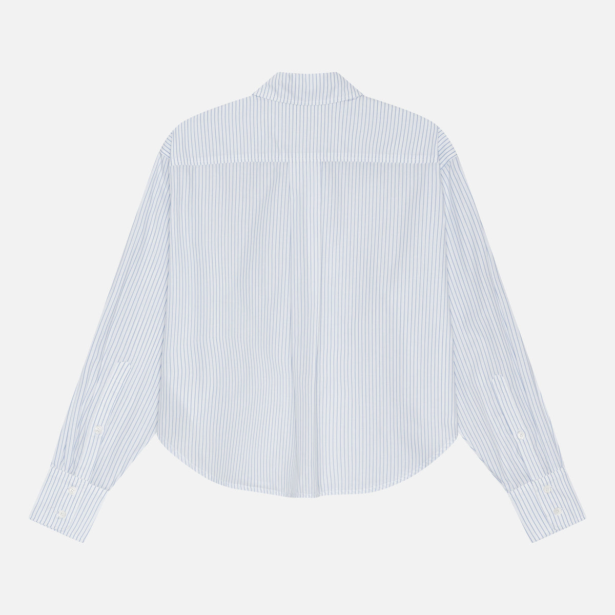 Anthon Shirt White Wide Stripe