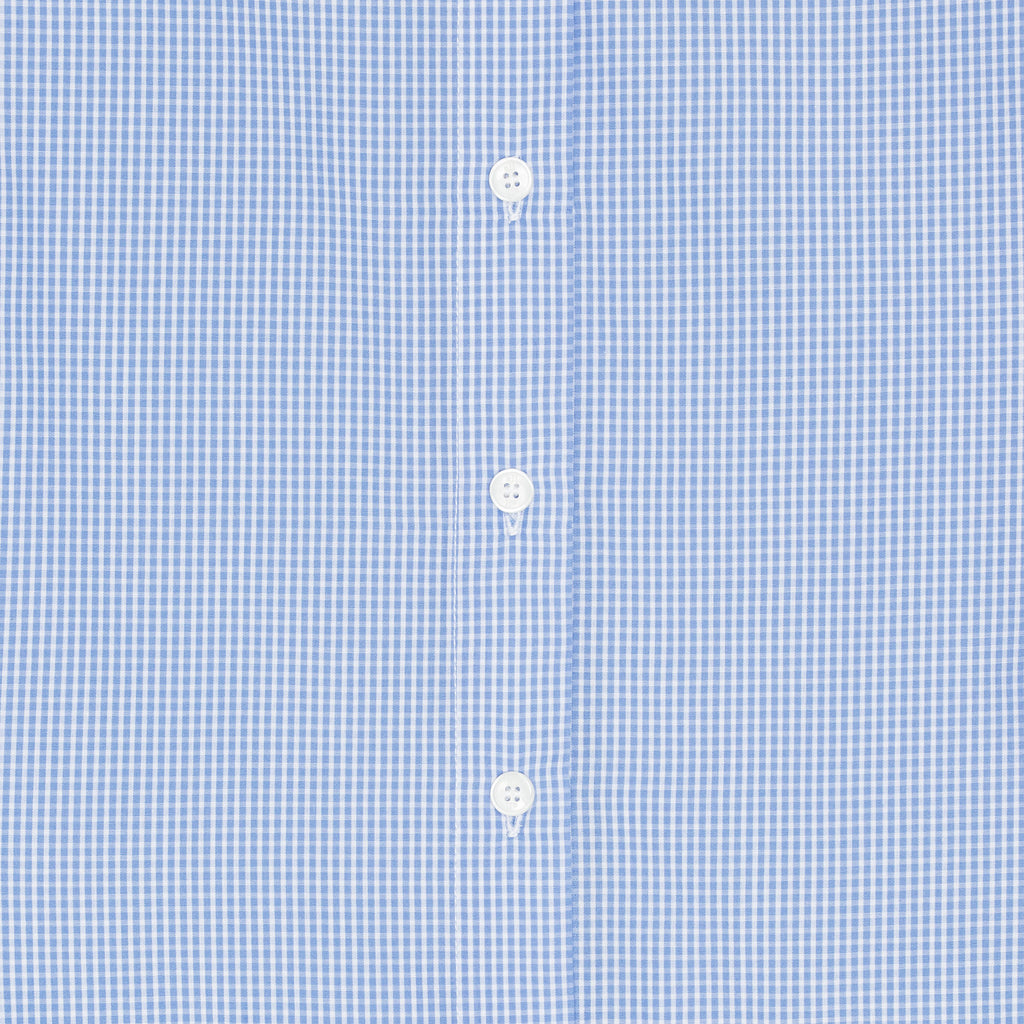 Anthon Shirt Small Blue Check