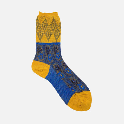 Blooms Socks Mustard