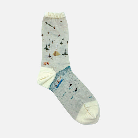 Lagom Socks Ivory